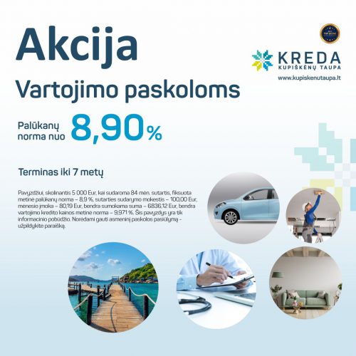 Kaupa Akcija Vartojimo Paskoloms Facebook Post 1080x1080